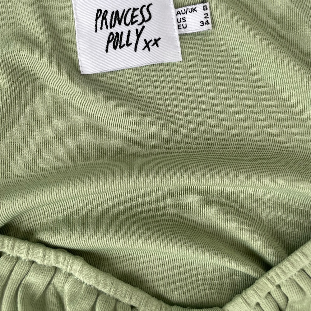 Princess Polly green bodycon dress - Picture 3 of 4